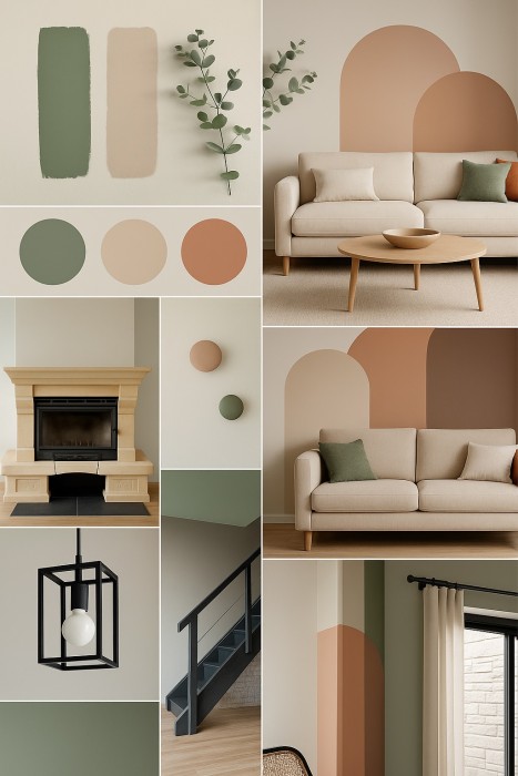 Harmonie des couleurs au cœur d’un intérieur rénové