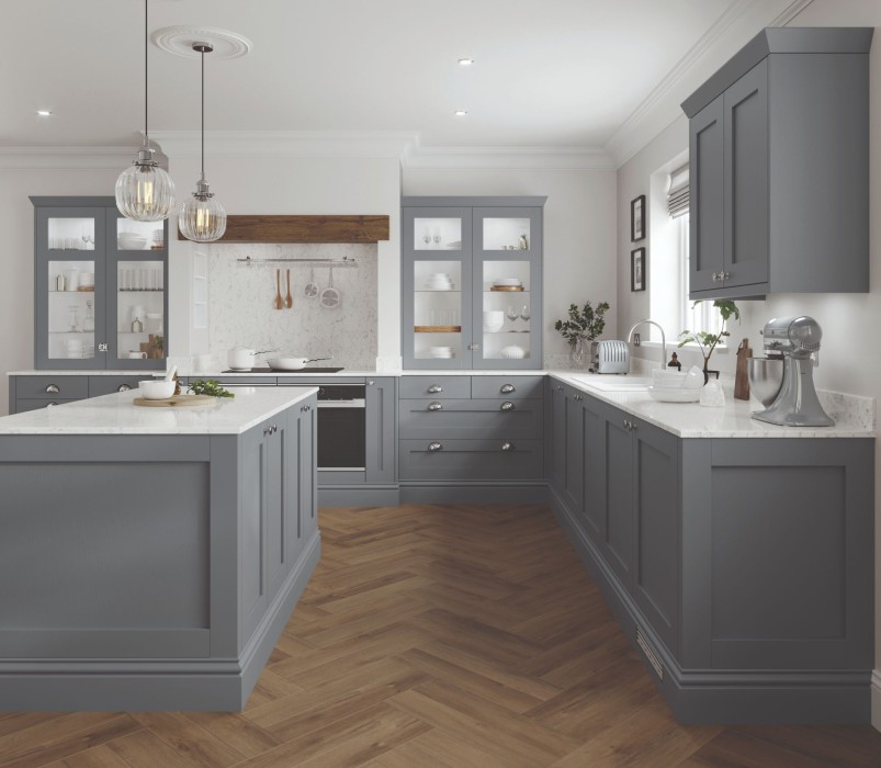 Projet reconfiguration de la cuisine d'une longère